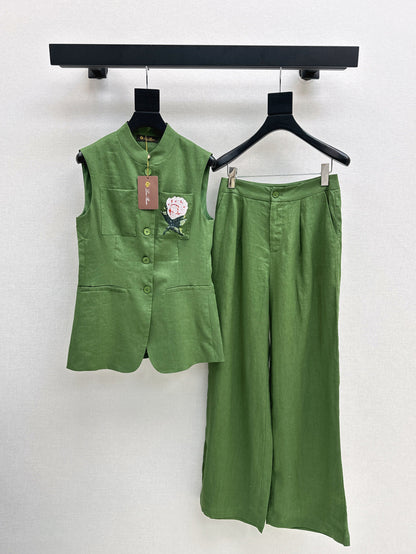 Loro 25ss linen suit