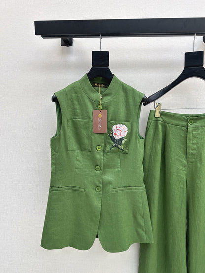 Loro 25ss linen suit