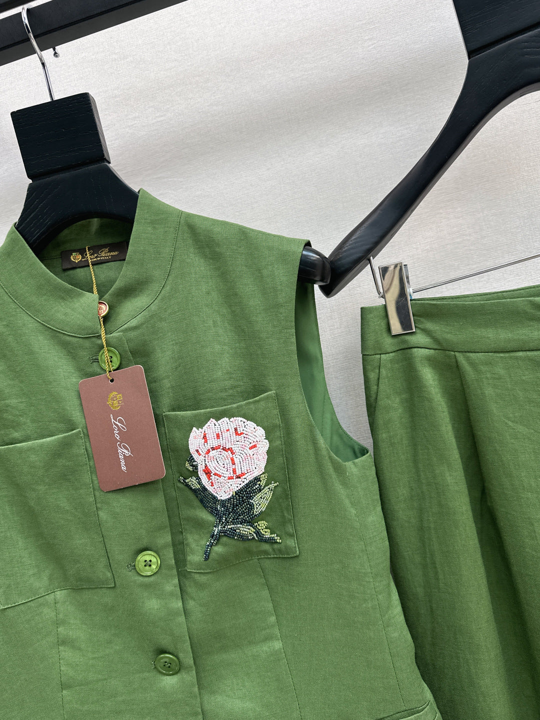 Loro 25ss linen suit