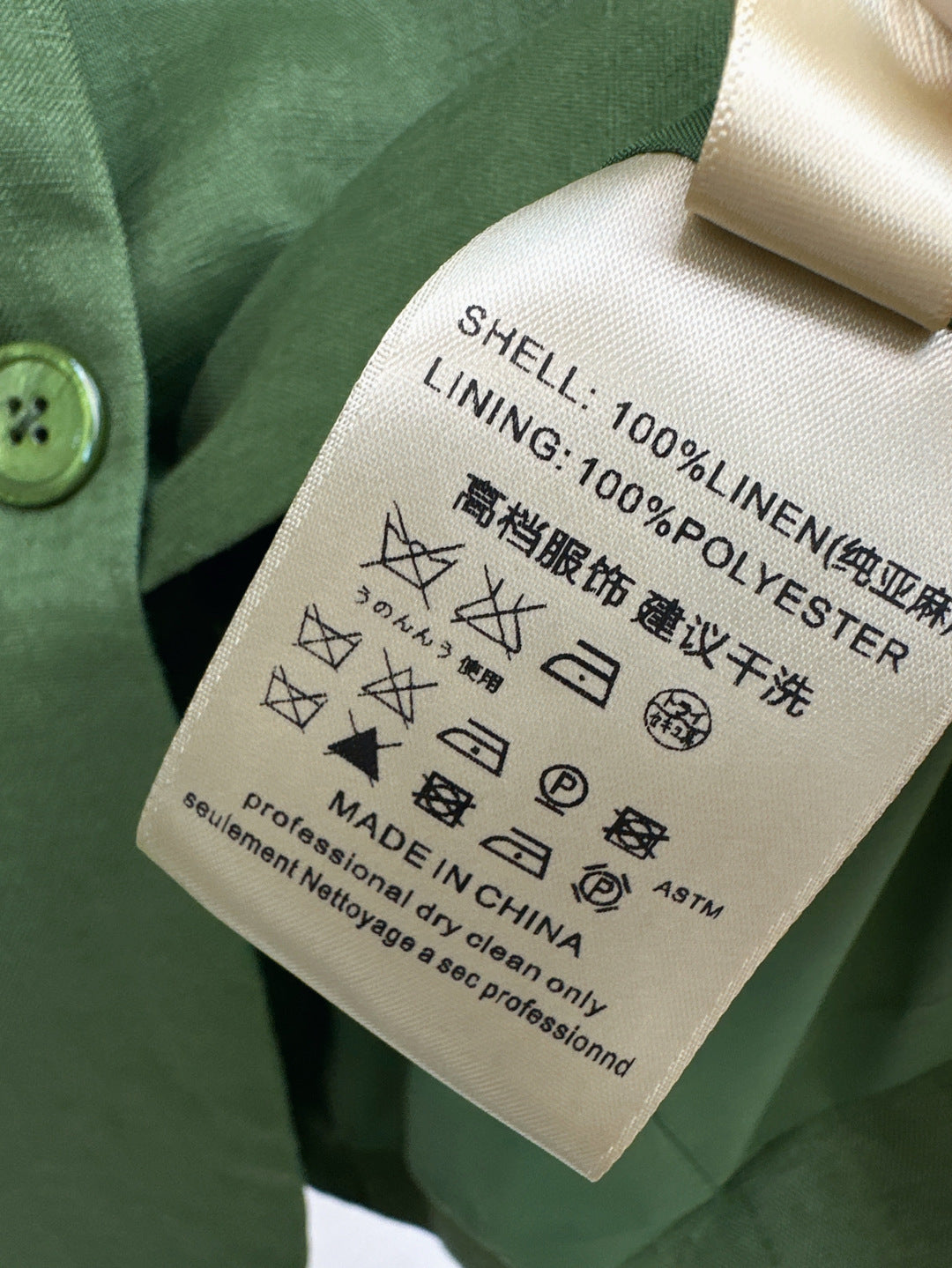 Loro 25ss linen suit