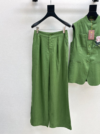 Loro 25ss linen suit