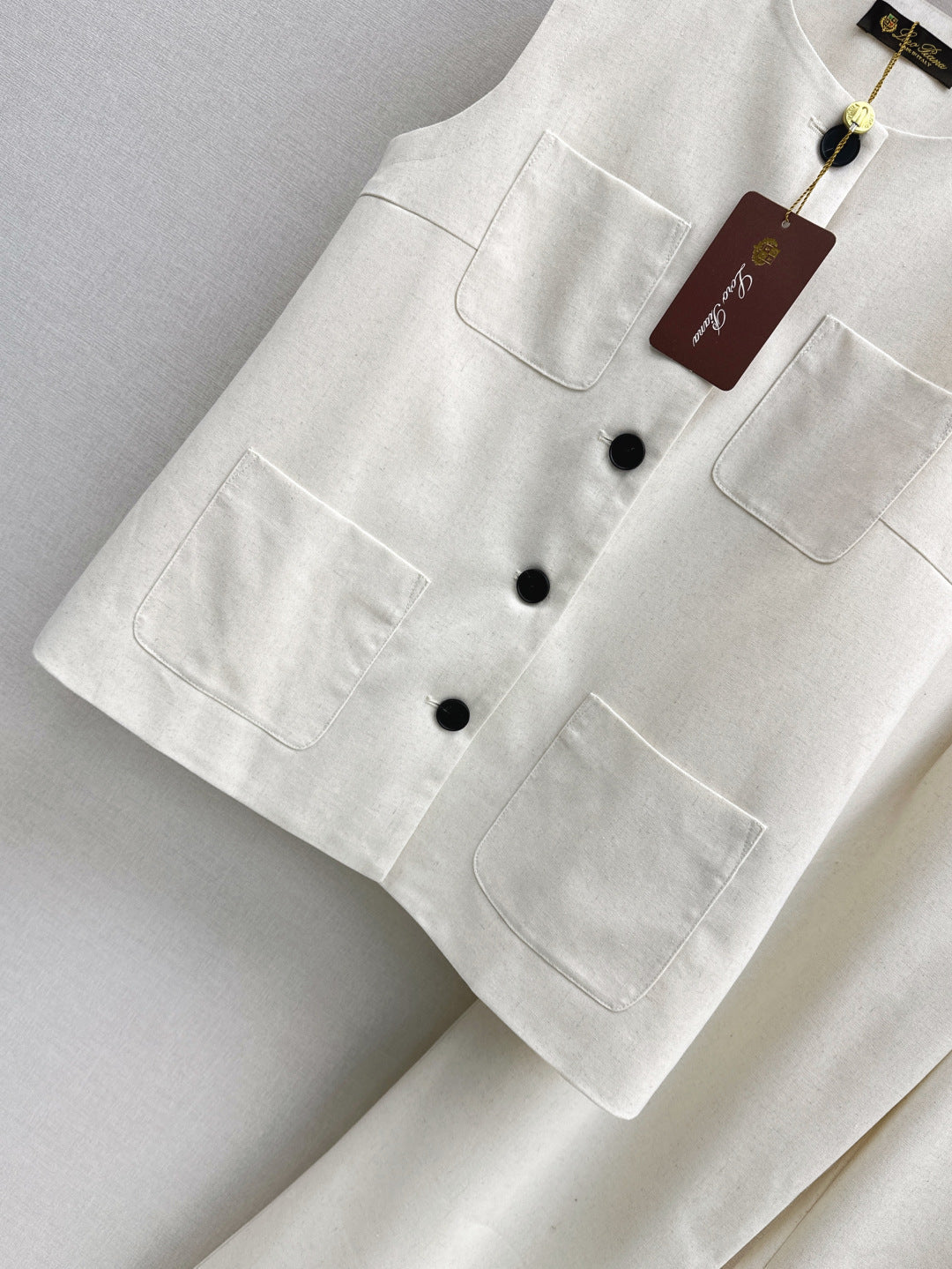 Loro 25ss vest pants set
