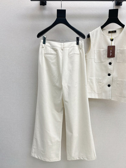 Loro 25ss vest pants set