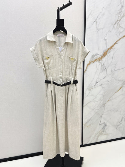 Valen 25ss linen dress