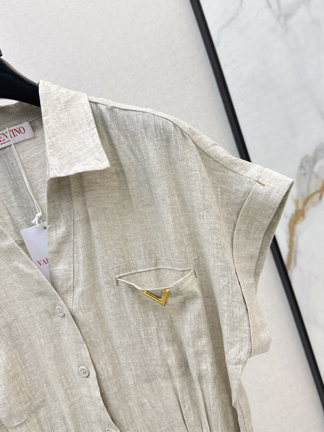 Valen 25ss linen dress