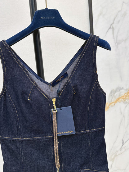 Louis 25ss denim dress