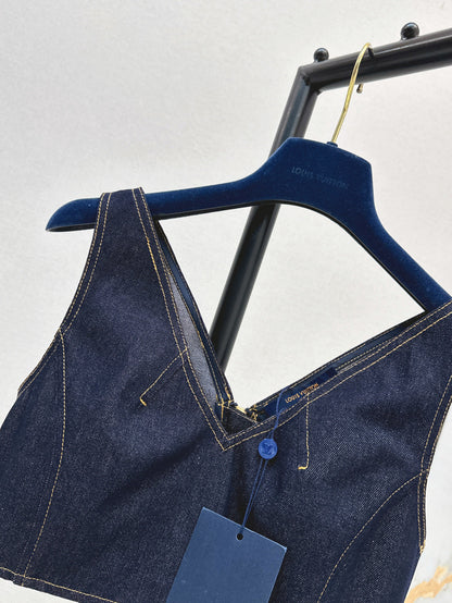 Louis 25ss denim vest