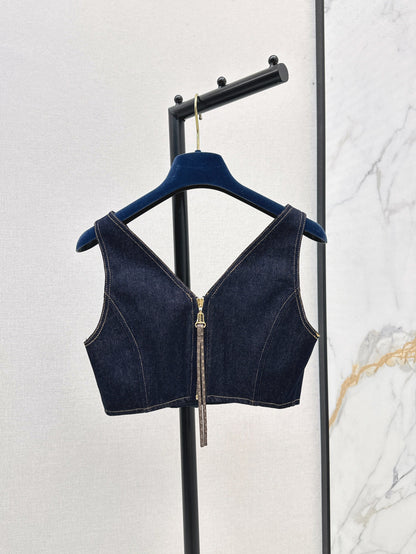 Louis 25ss denim vest