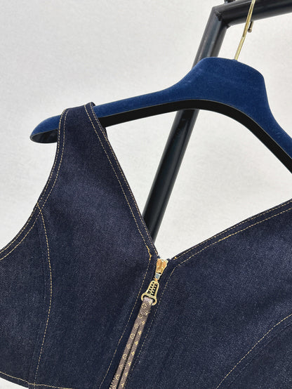 Louis 25ss denim vest