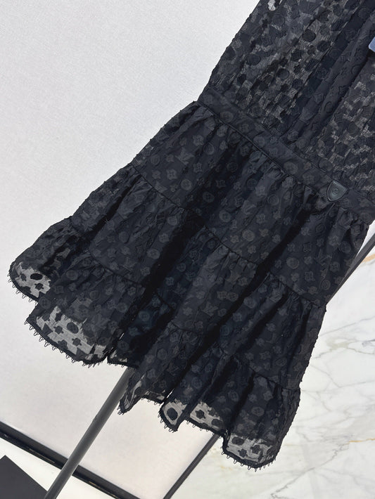 Louis 25ss jacquard dress