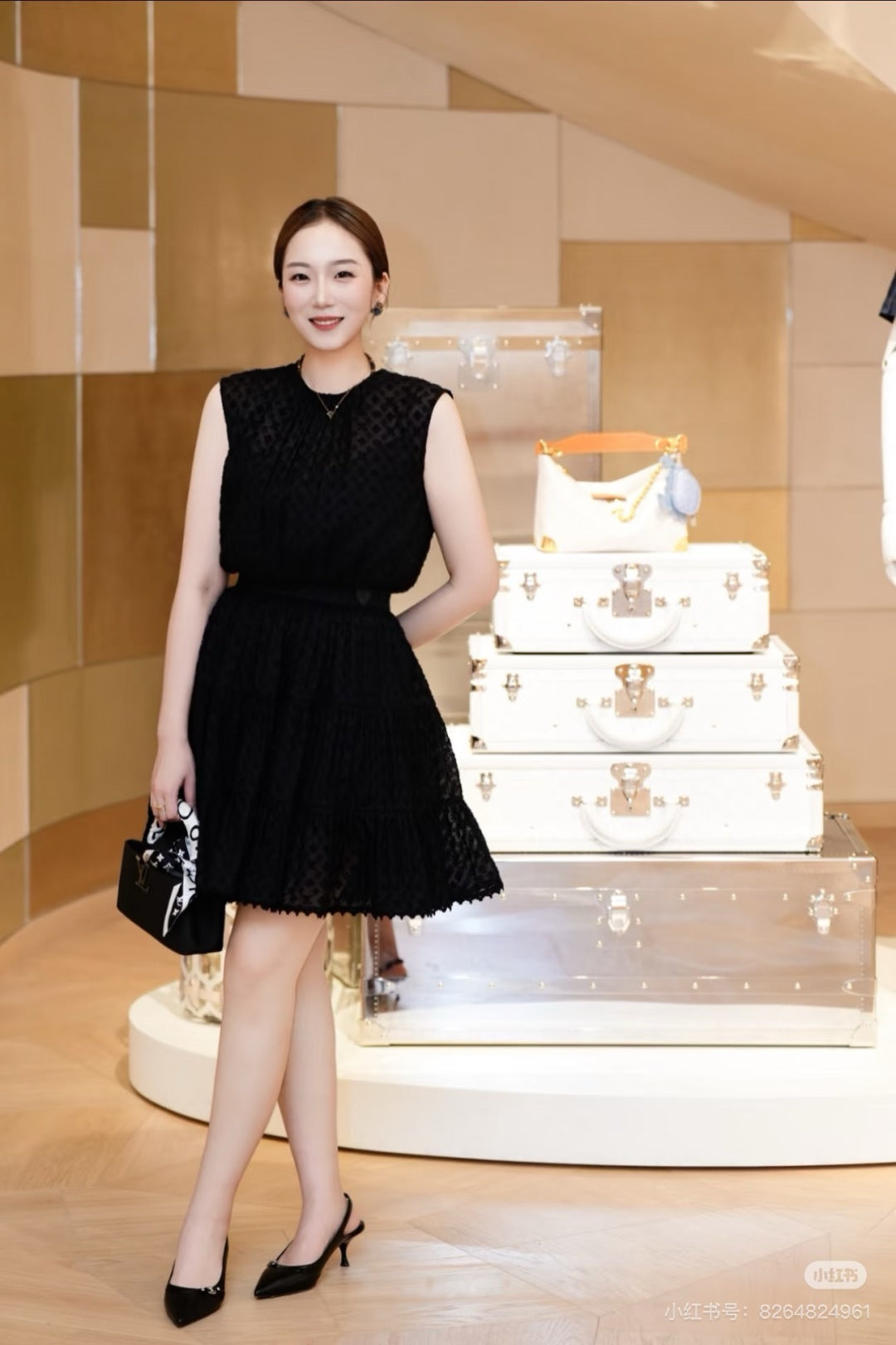 Louis 25ss jacquard dress