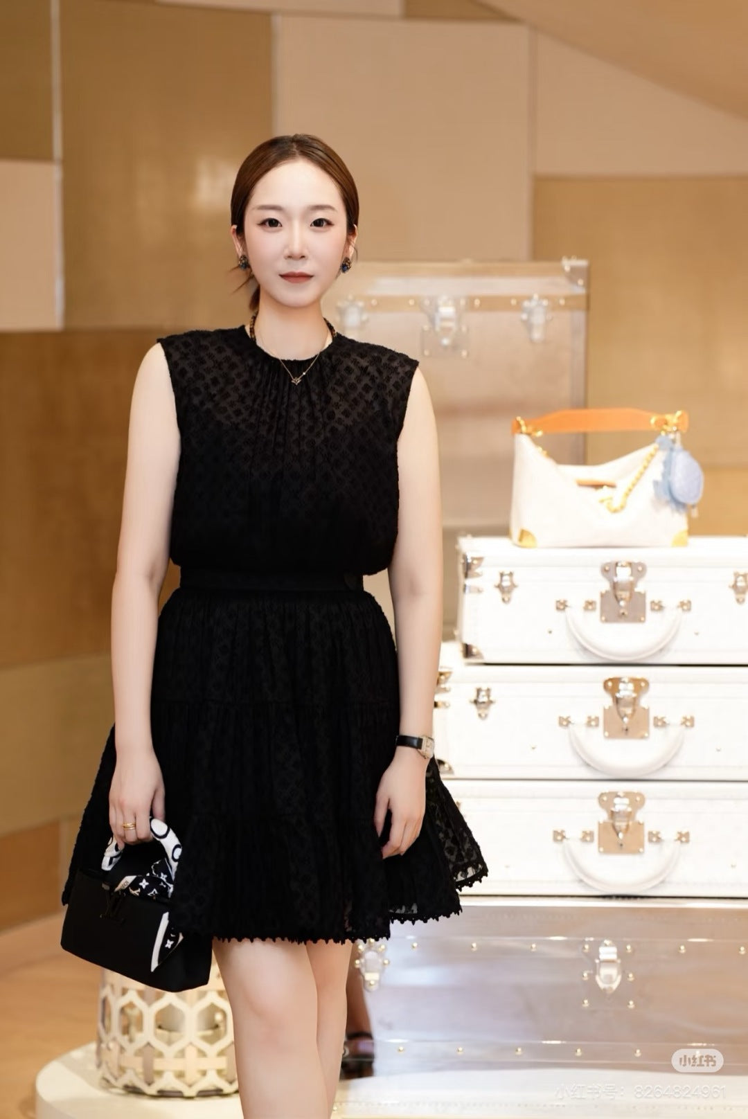 Louis 25ss jacquard dress