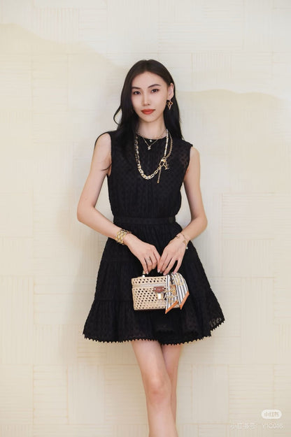 Louis 25ss jacquard dress