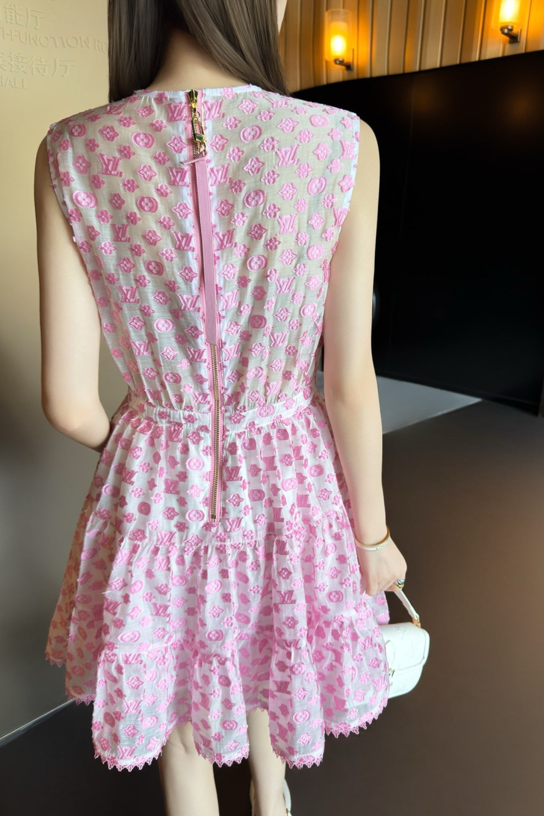 Louis 25ss jacquard dress