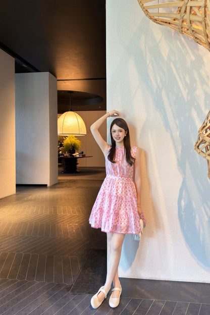Louis 25ss jacquard dress