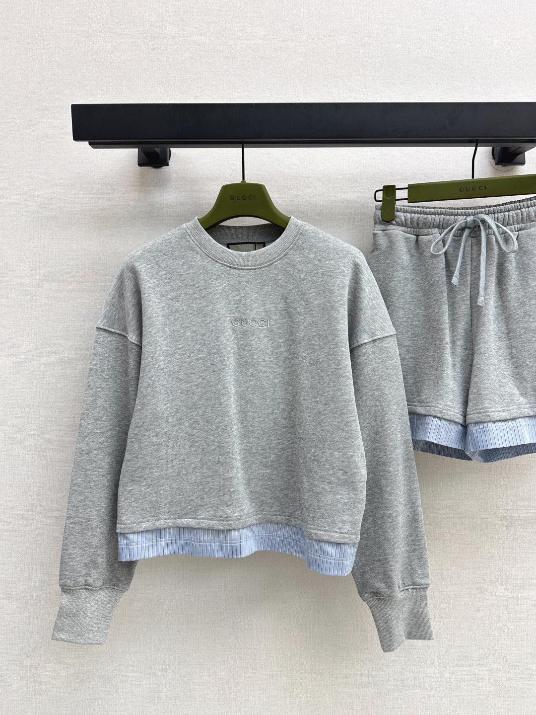 Guc 25ss sweatshirt suit