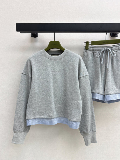 Guc 25ss sweatshirt suit