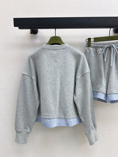 Guc 25ss sweatshirt suit