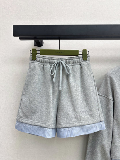 Guc 25ss sweatshirt suit