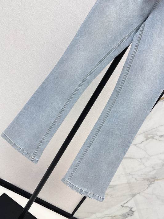 Chan 25ss scarf jeans