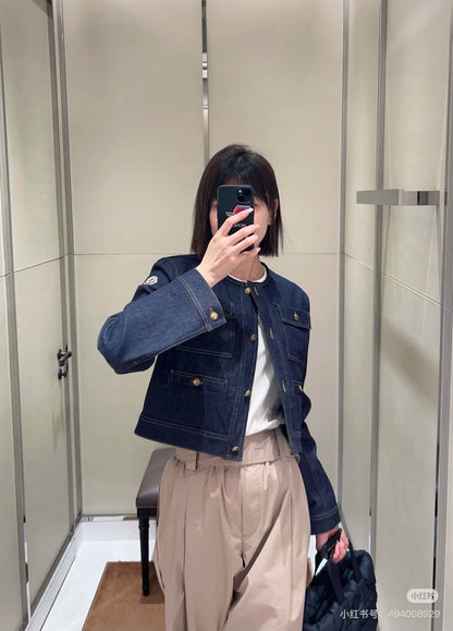Monc 25ss denim jacket