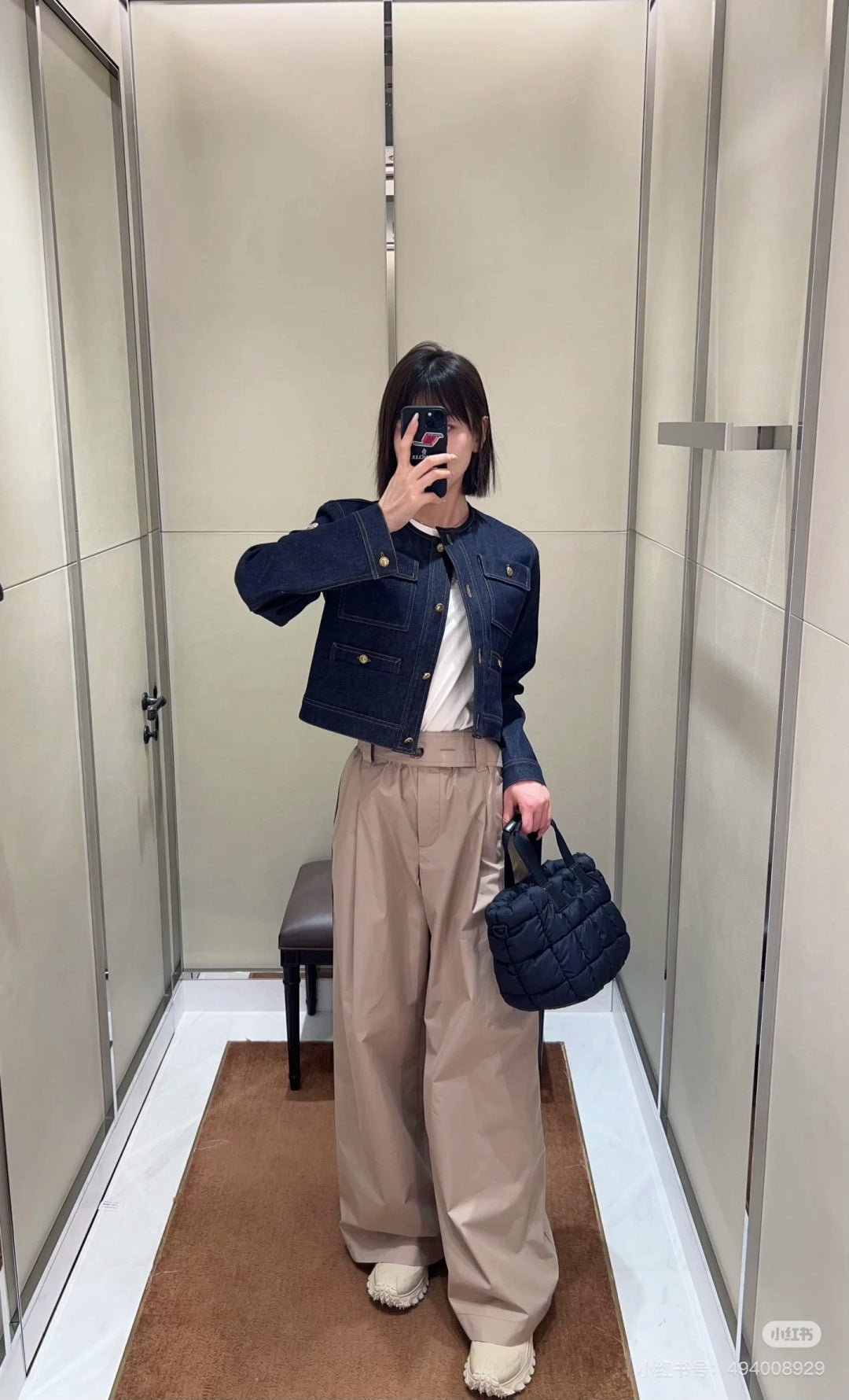 Monc 25ss denim jacket