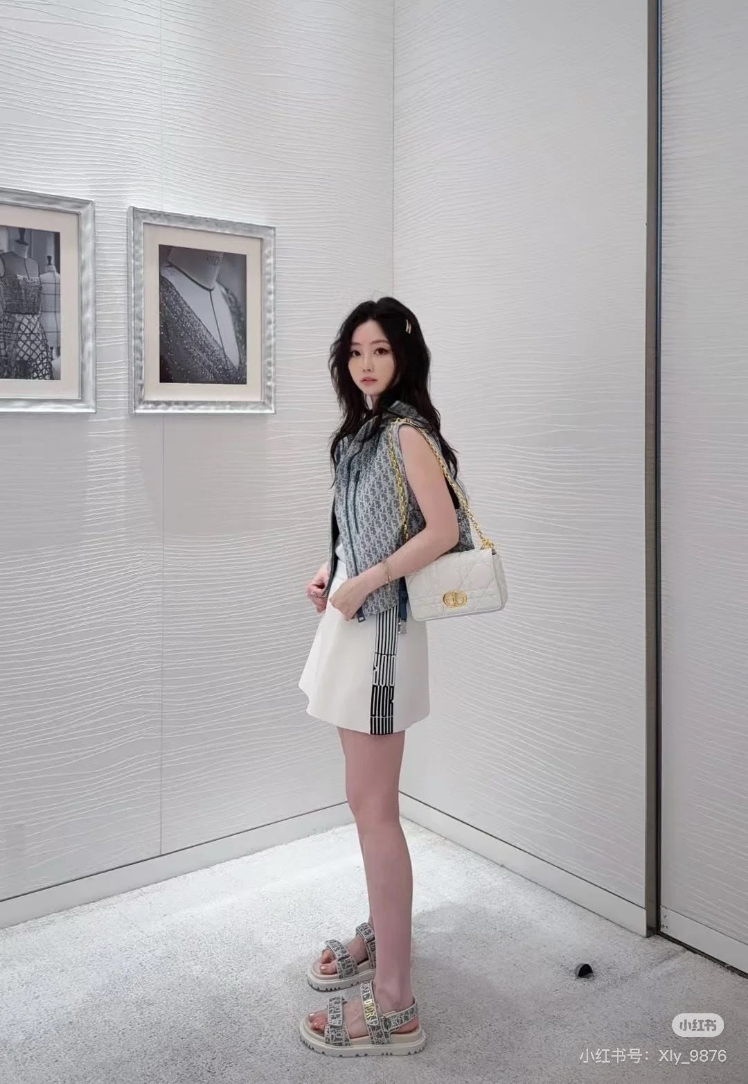 CD 25SS MISS D sleeveless jacket