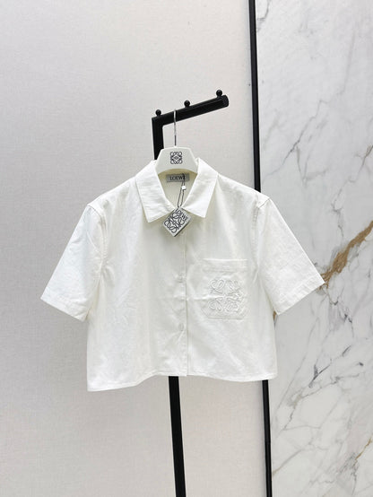 Loew 25ss embroidered shirt