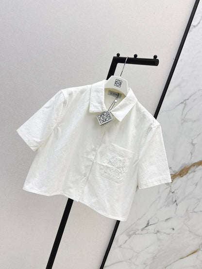 Loew 25ss embroidered shirt
