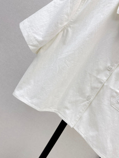 Loew 25ss embroidered shirt
