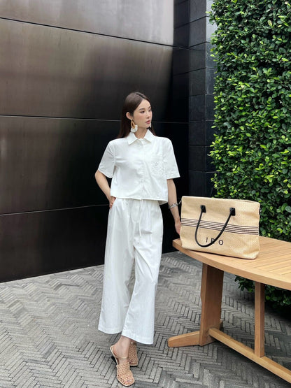 Loe 25ss ankle pants
