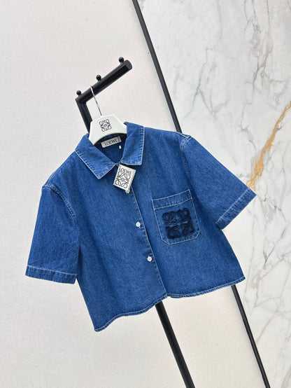 Loe 25ss denim shirt