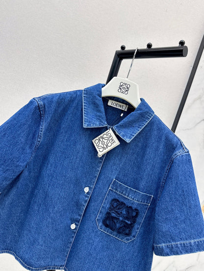Loe 25ss denim shirt