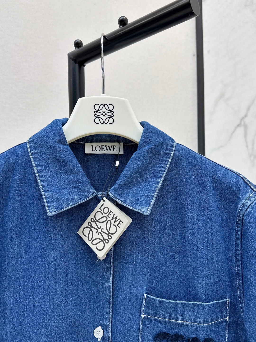 Loe 25ss denim shirt