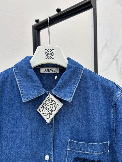 Loe 25ss denim shirt