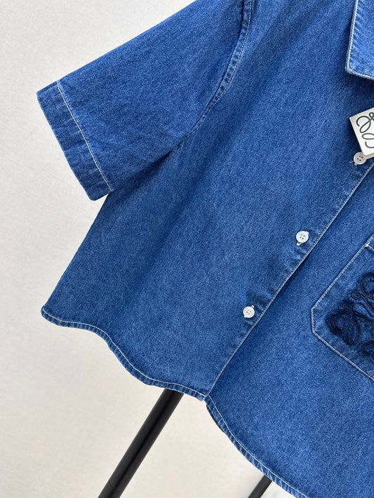 Loe 25ss denim shirt