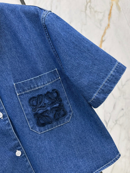 Loe 25ss denim shirt