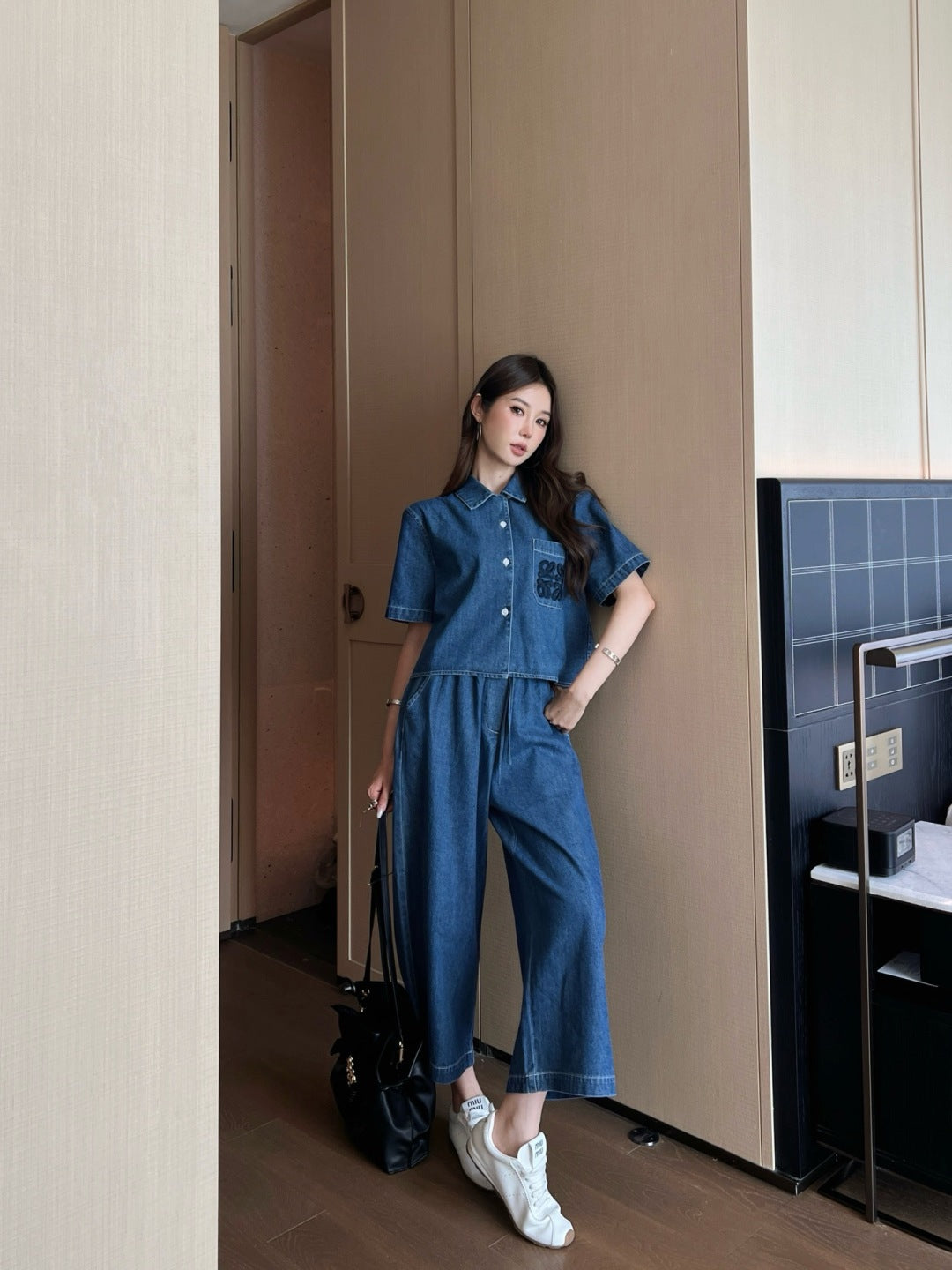 Loe 25ss denim shirt