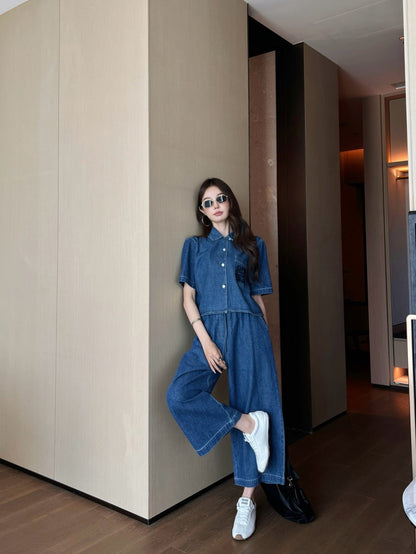 Loe 25ss denim shirt
