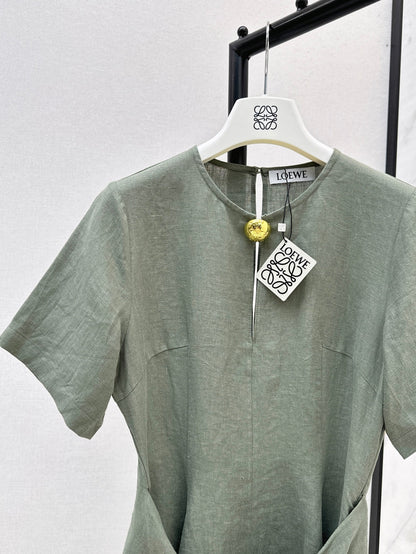Loe 25ss Linen dress