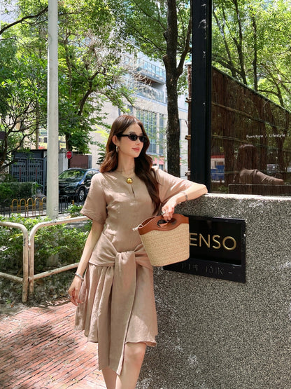 Loe 25ss Linen dress