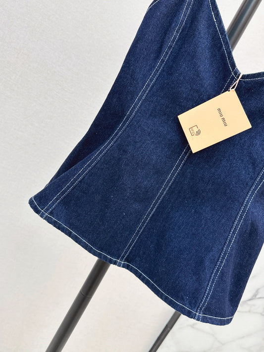 Miu 25ss denim camisole