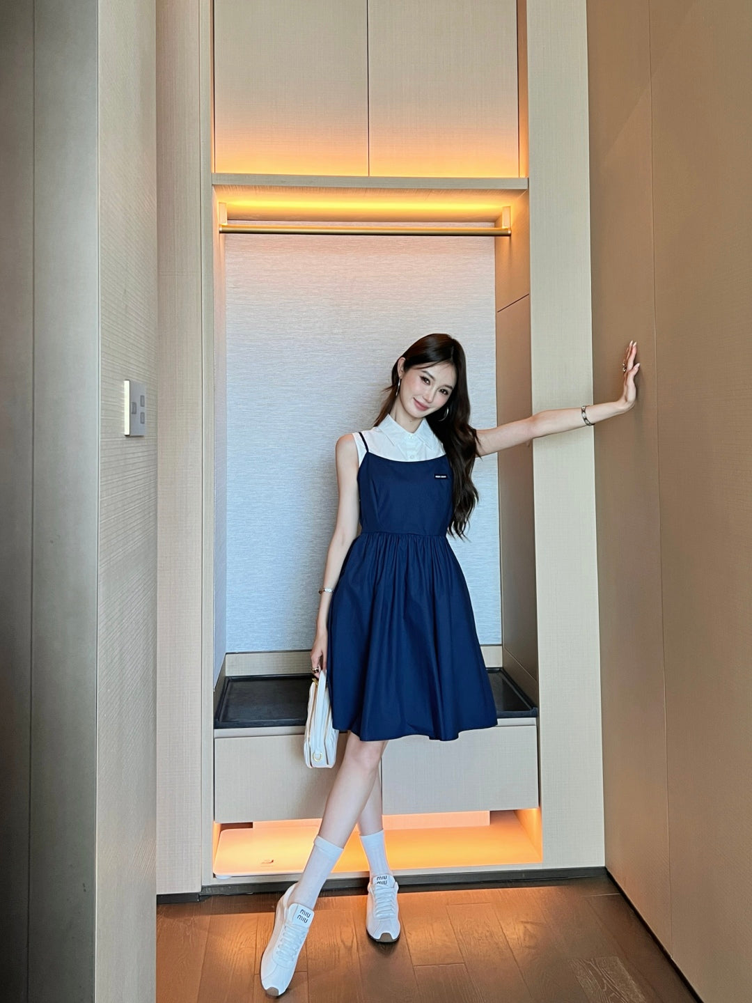 Miu 25ss shirt dress