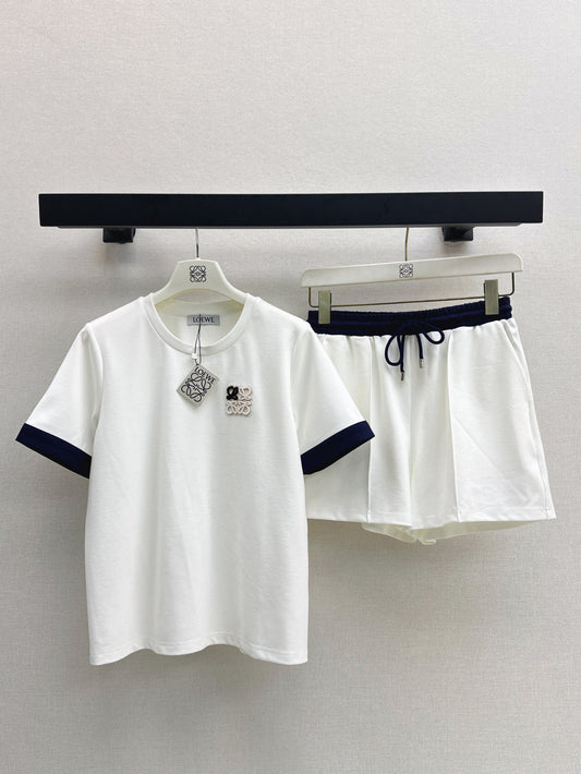 Loe 25ss tee short set