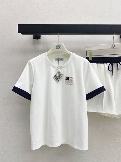 Loe 25ss tee short set