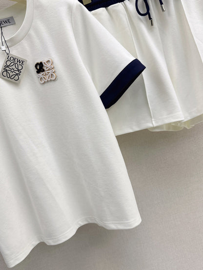 Loe 25ss tee short set