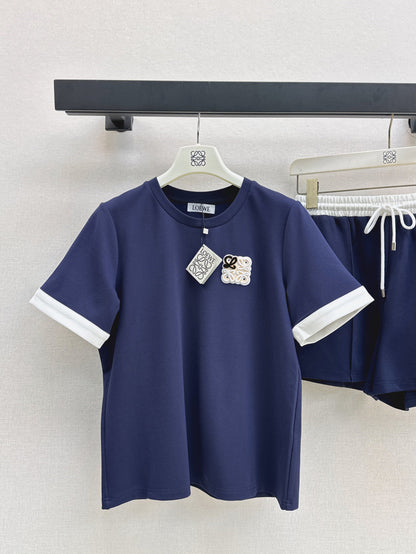 Loe 25ss tee short set