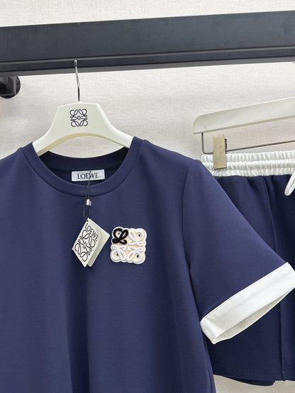 Loe 25ss tee short set