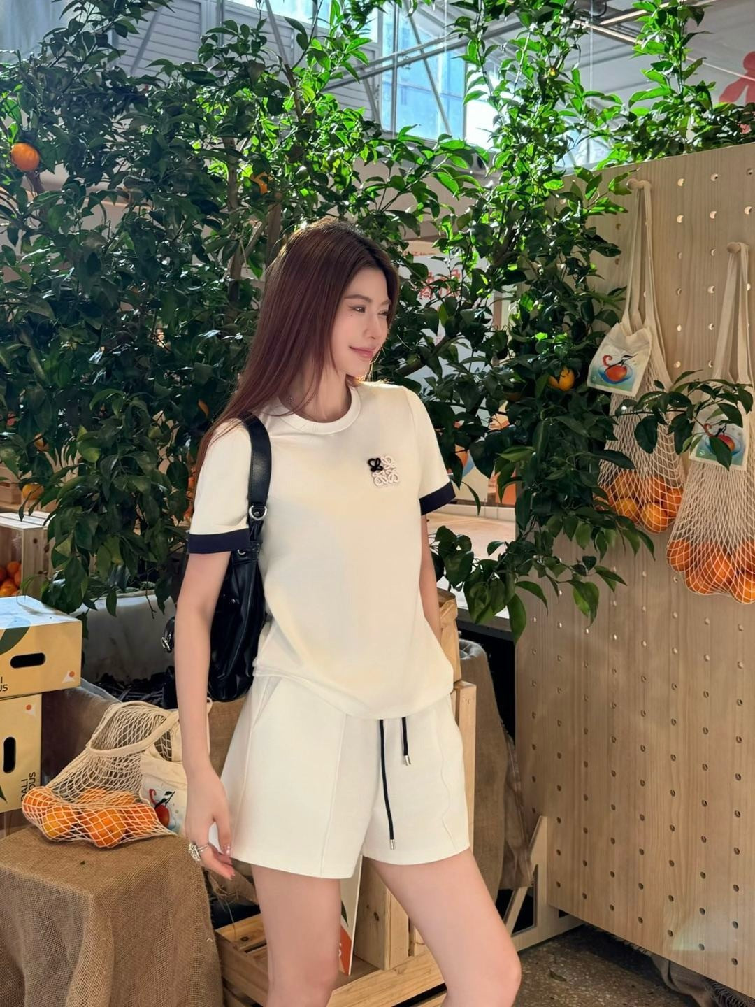 Loe 25ss tee short set