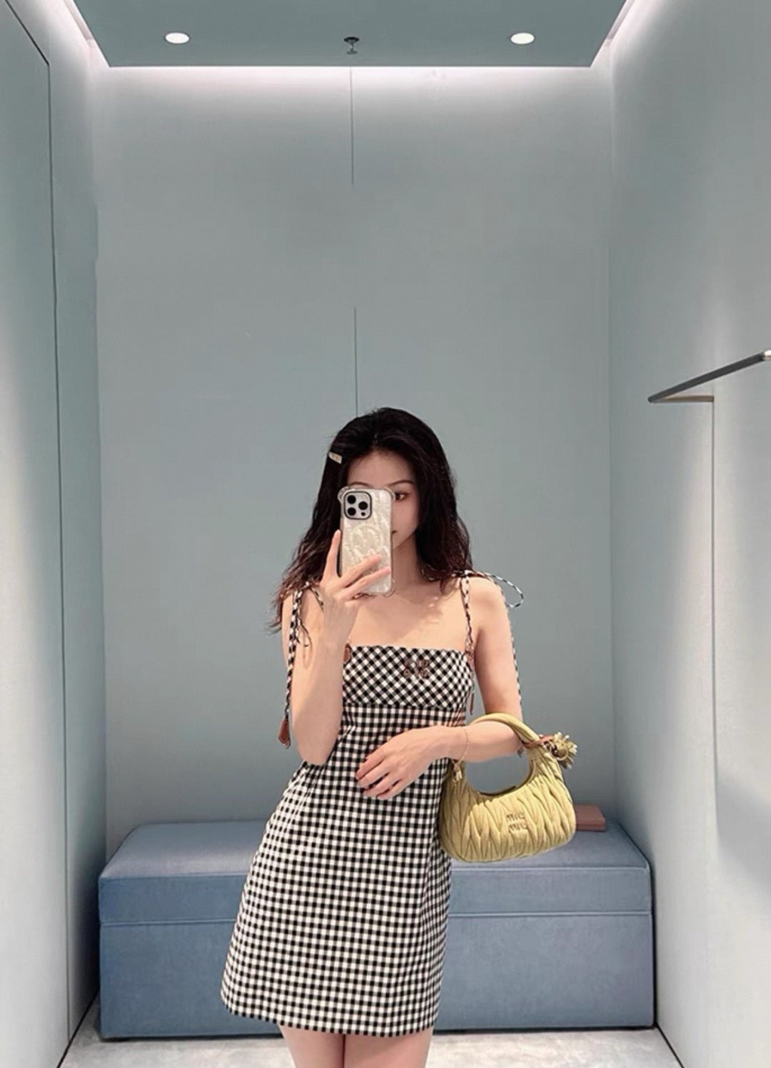 Miu 25ss slip dress
